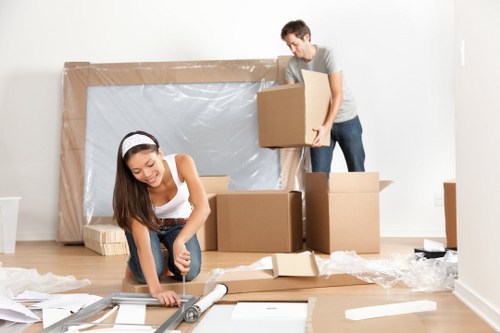 Internal escalation step in a removal van complaint process