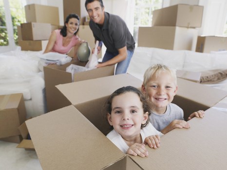 House removalists in Nottinghill loading furniture into a moving truck