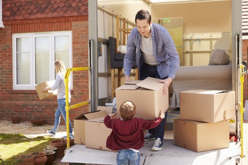 Man and van service helping with a move in Notting Hill streets