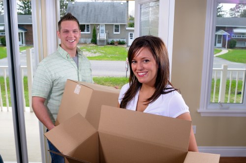 Boxes and protective packing materials used in Nottinghill relocation services