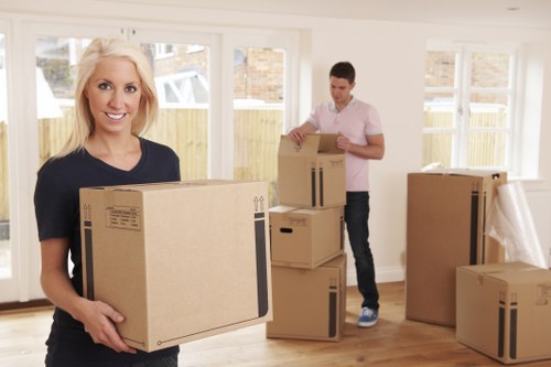 Specialist movers using lifting equipment for piano removals in Nottinghill