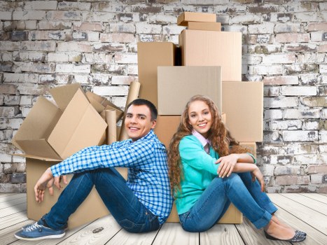 Packed moving van for a local Nottinghill relocation