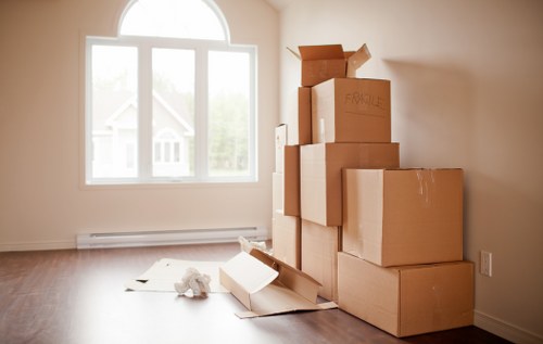 Furniture being set aside for charity donation
