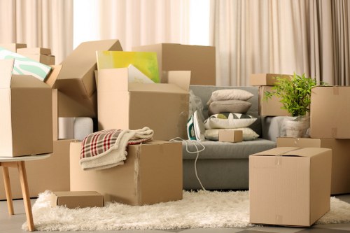 Customer booking and confirmation paperwork for a removals service