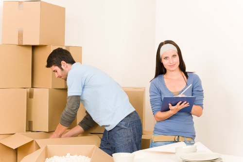 Efficient Notting Hill removal van ready for a local relocation