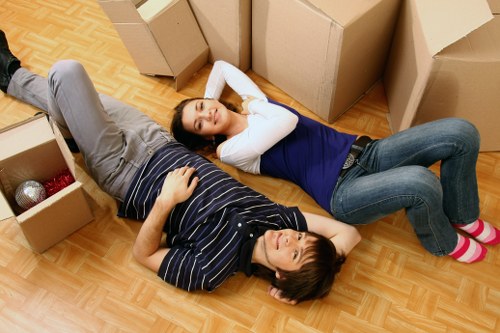 Furniture dismantling and building access coordination during office removals